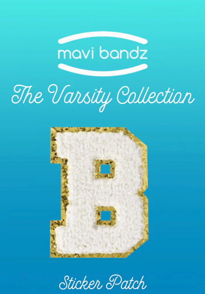 Varsity Collection Fuzzy Letter Sticker Patch