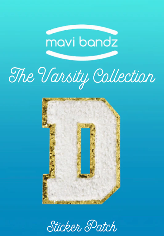 Varsity Collection Fuzzy Letter Sticker Patch