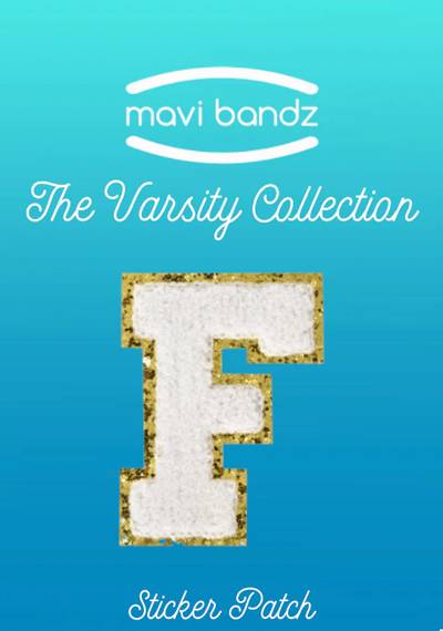 Varsity Collection Fuzzy Letter Sticker Patch