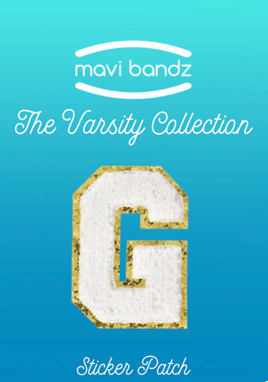 Varsity Collection Fuzzy Letter Sticker Patch