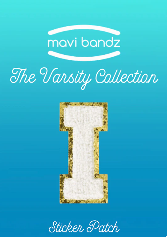 Varsity Collection Fuzzy Letter Sticker Patch