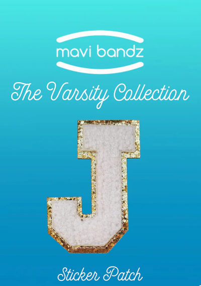 Varsity Collection Fuzzy Letter Sticker Patch