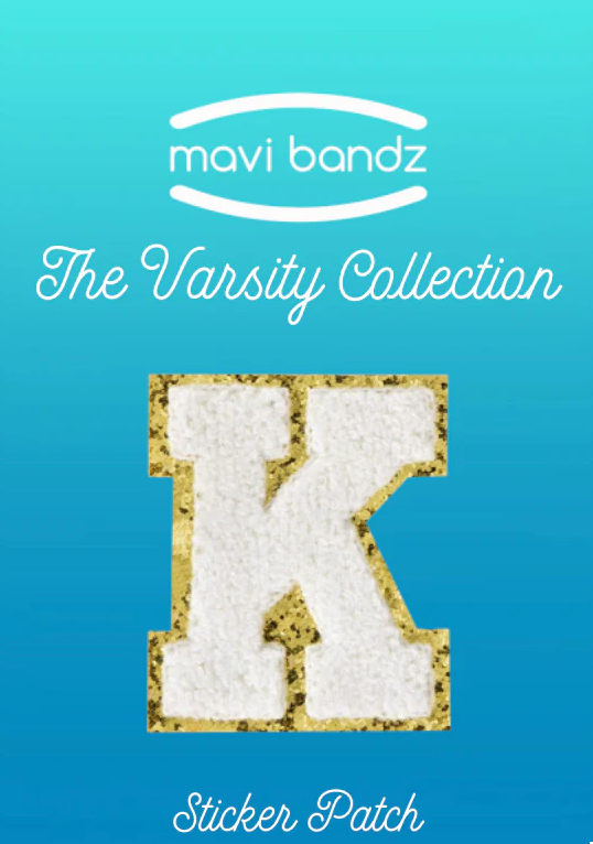 Varsity Collection Fuzzy Letter Sticker Patch