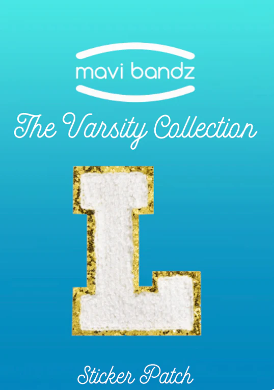 Varsity Collection Fuzzy Letter Sticker Patch