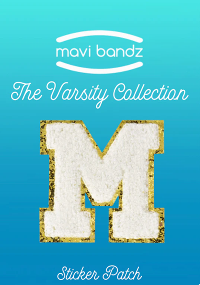 Varsity Collection Fuzzy Letter Sticker Patch