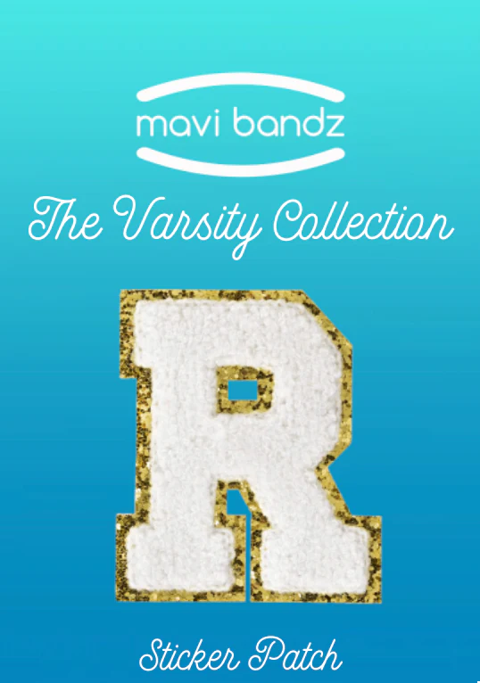 Varsity Collection Fuzzy Letter Sticker Patch