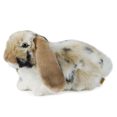 Brown Dutch Lop Eared Rabbit Plush Stuffed Animal Toy