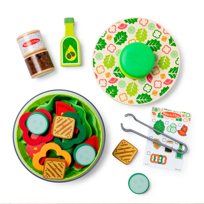 Melissa & doug salad set shop