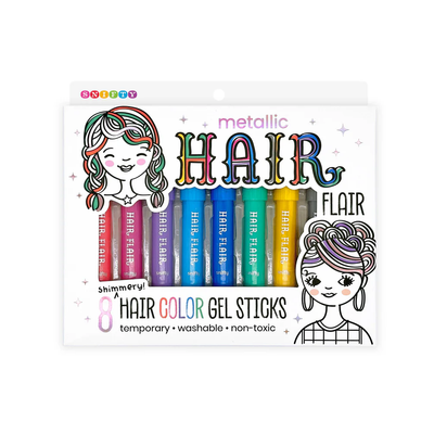 Metallic Hair Flair Color Gel Sticks