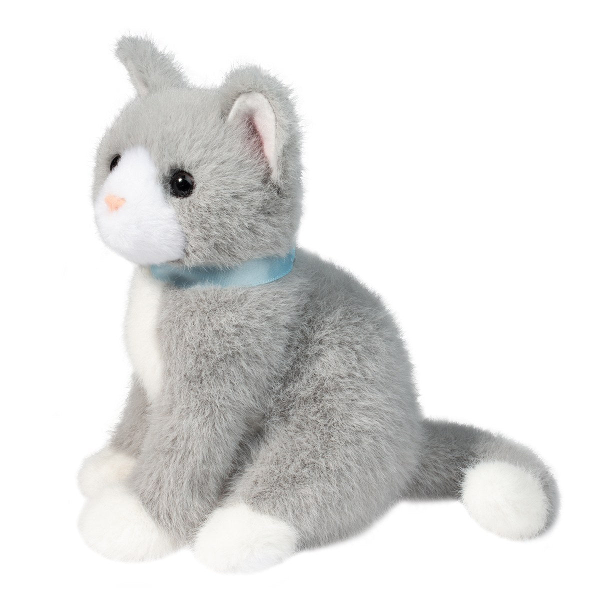 Mini Gray and White Cat