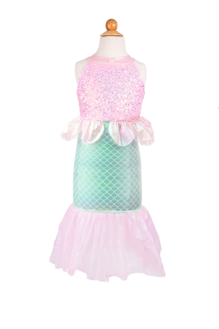 Pink Misty Mermaid Dress 3/4