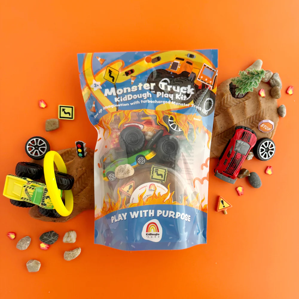 Monster Truck Earth Grown Kid Dough Kit