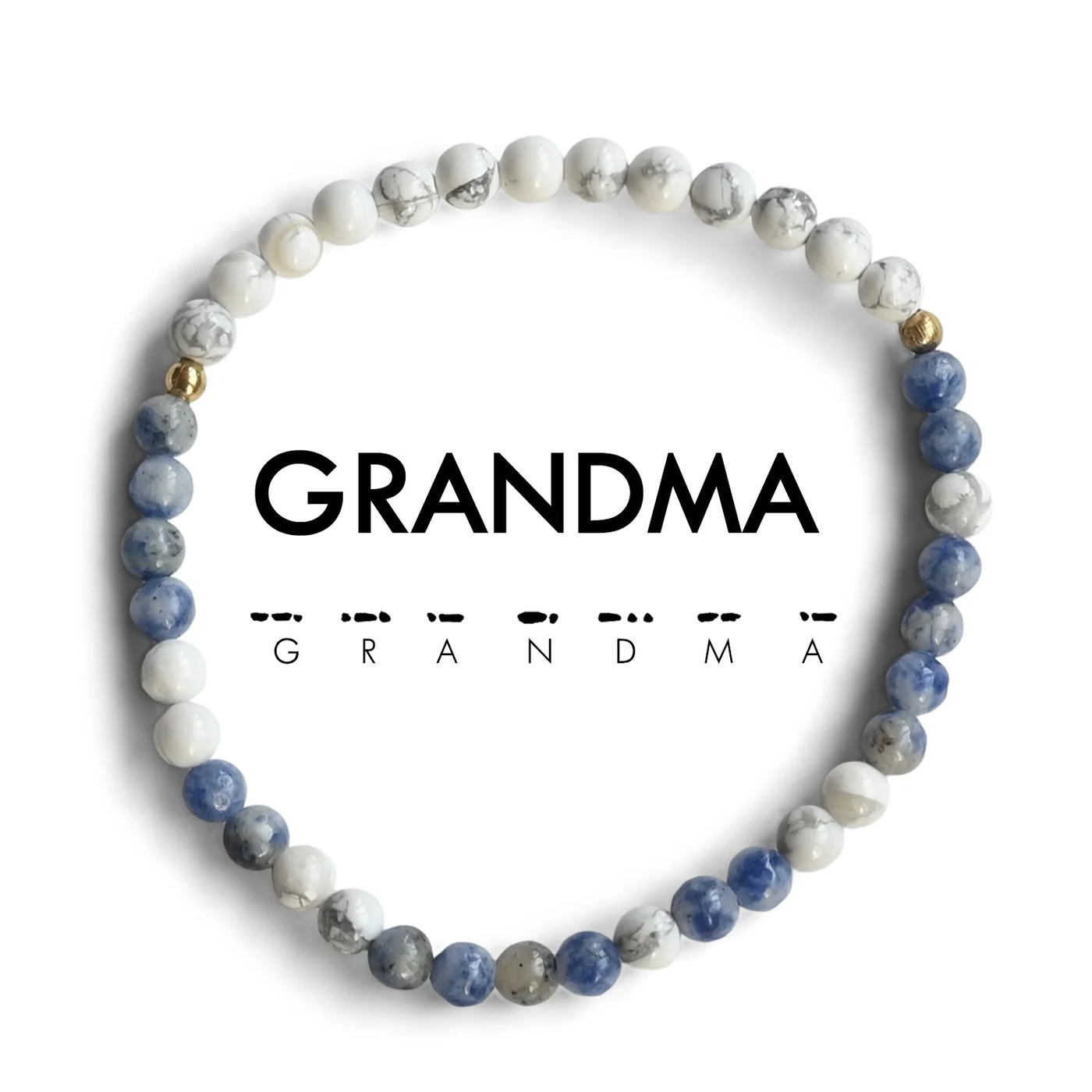 Morse Code Matching Set - GRANDMA & MINI GRANDDAUGHTER