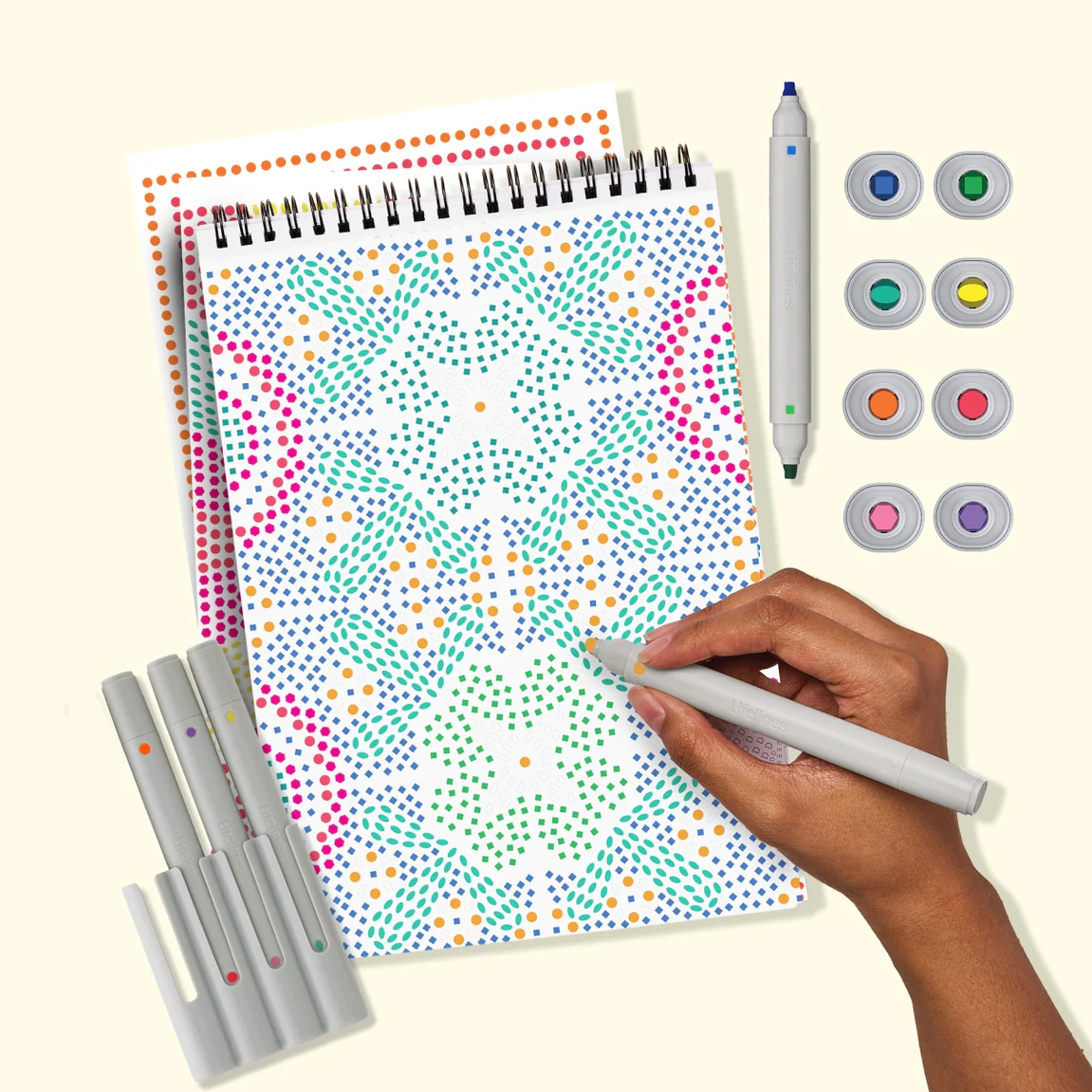 Lifelines FlowArt Guided Meditation Mosaic Designs | Mediterranean