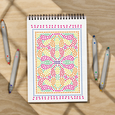 Lifelines FlowArt Guided Meditation Mosaic Designs | Mediterranean