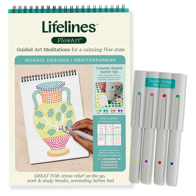 Lifelines FlowArt Guided Meditation Mosaic Designs | Mediterranean