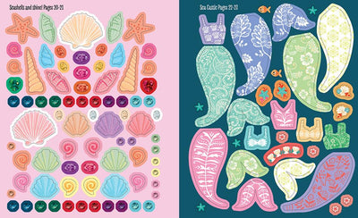 My Big Sticker Dress-Up Sparkle Sweeties - Reusable Stickers