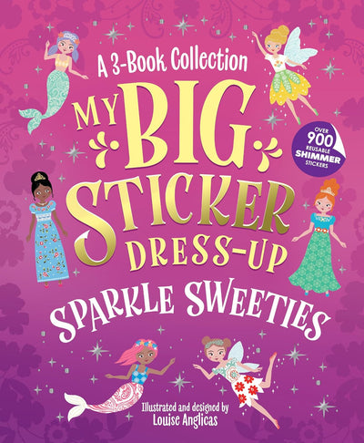 My Big Sticker Dress-Up Sparkle Sweeties - Reusable Stickers