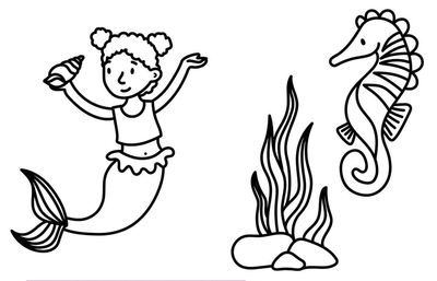 My First Big Book of Mermaids Coloring Book
