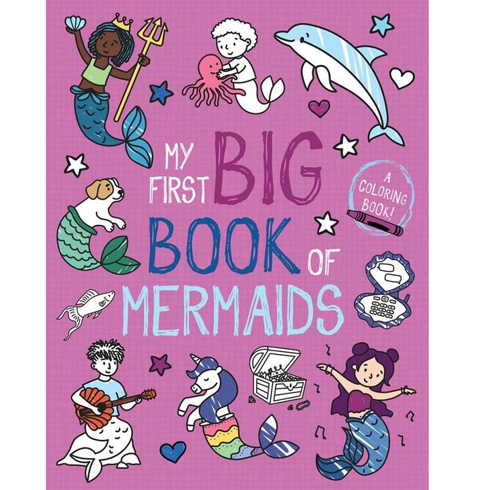 My First Big Book of Mermaids Coloring Book