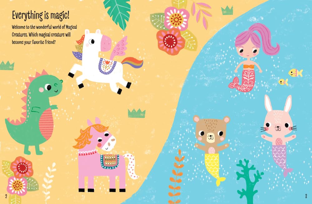 My Sticker Dress-Up Magical Creatures - Reusable Stickers
