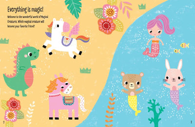 My Sticker Dress-Up Magical Creatures - Reusable Stickers