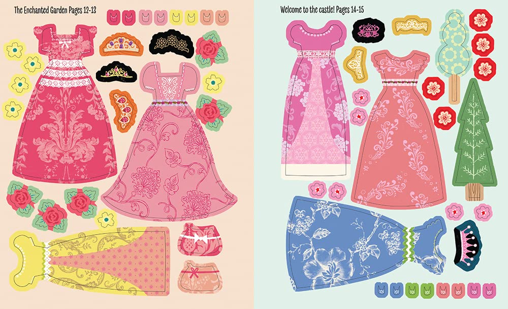 My Sticker Dress-Up Princesses - Reusable Stickers