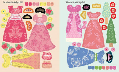 My Sticker Dress-Up Princesses - Reusable Stickers