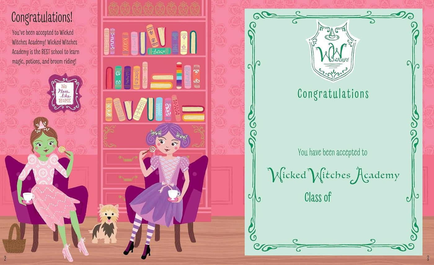 My Sticker Dress-Up Wicked Witches