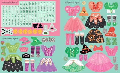 My Sticker Dress-Up Wicked Witches