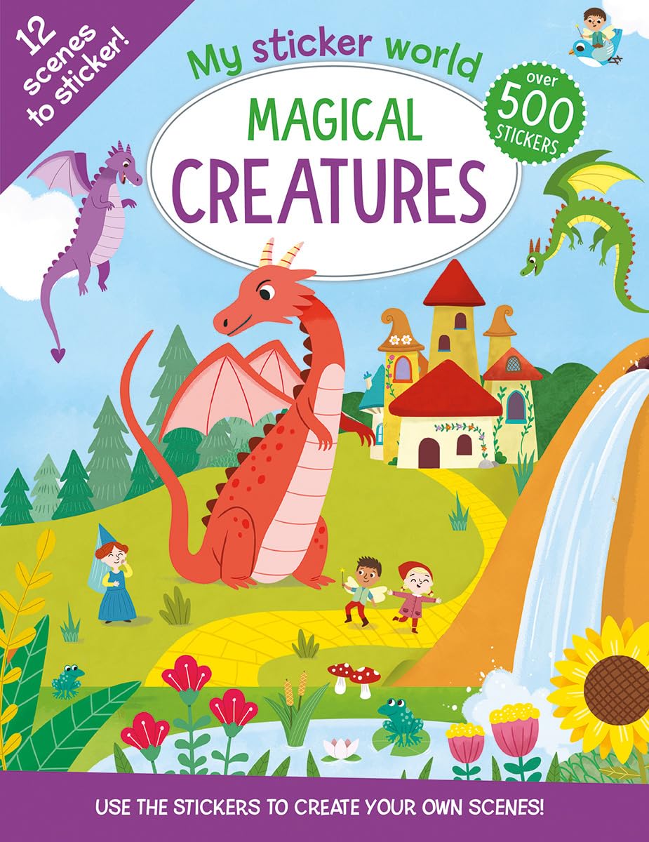 My Sticker World Magical Creatures Sticker Book