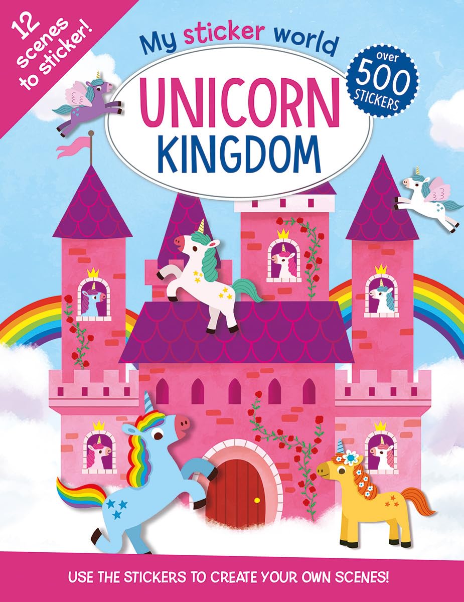 My Sticker World Unicorn Kingdom Sticker Book