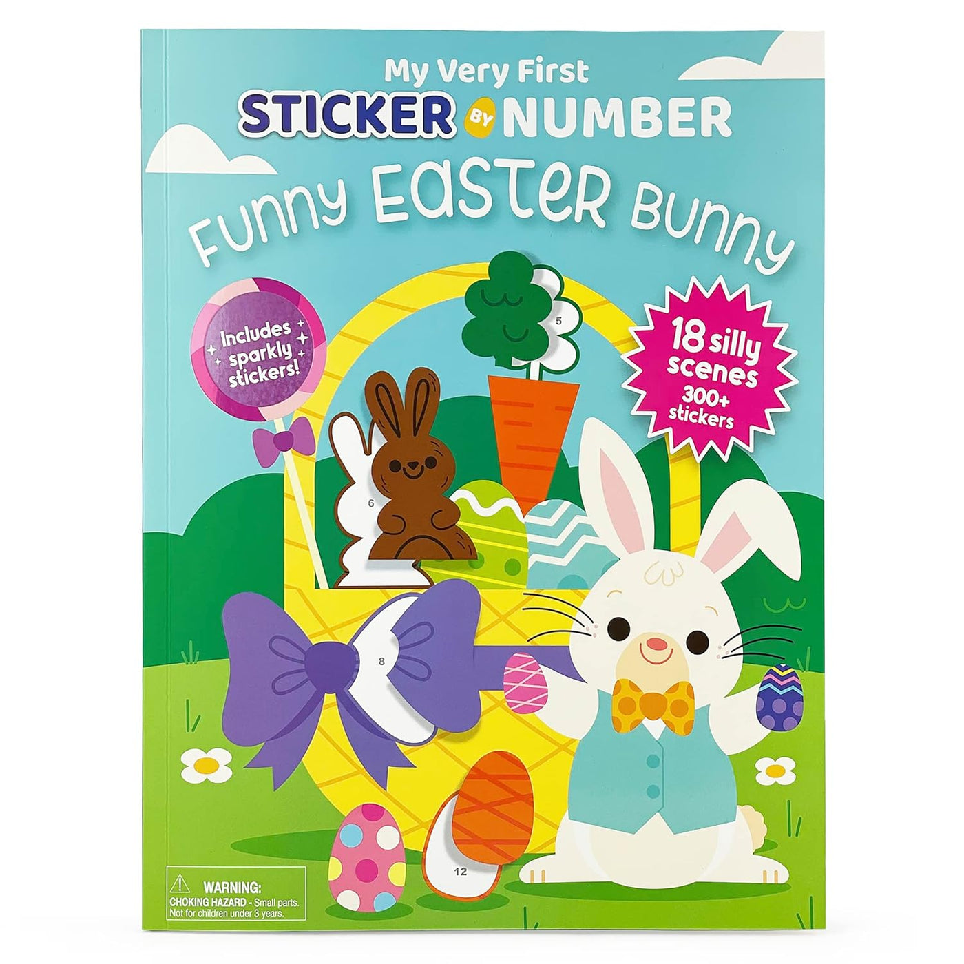 My Very First Sticker by Number Easter Book