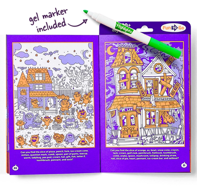 Highlights Neon Halloween Hidden Pictures Puzzles