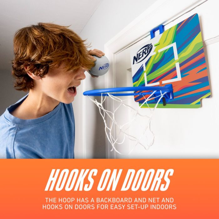 NERF Nerfoop Ball and 10" Hoop
