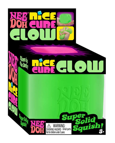 NEW Nee Doh Nice Cube Glow