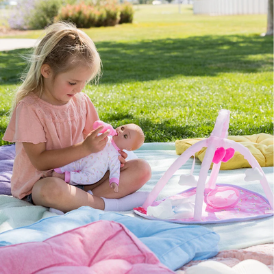 Over the Rainbow 7 Piece Playmat Baby Doll Gift Set