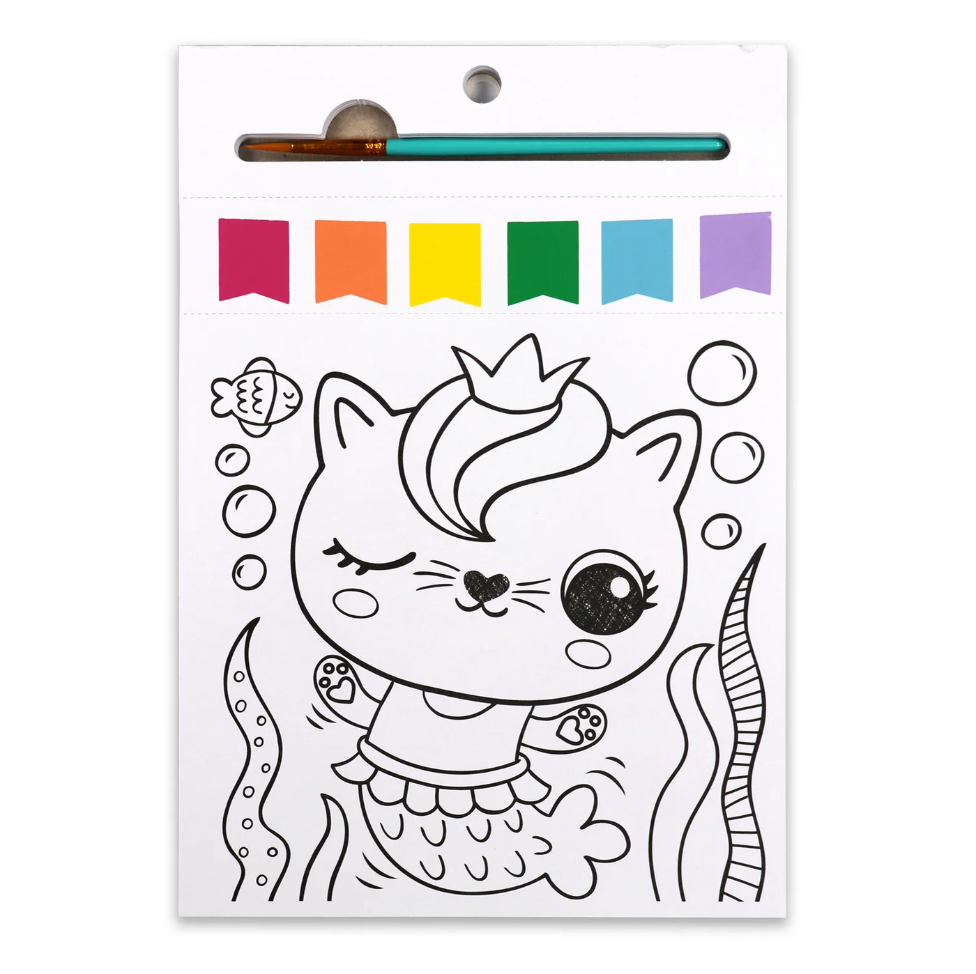Paint Pages - Magical Creatues | Bright Stripes