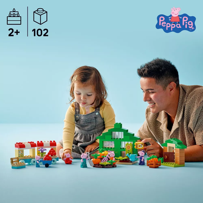 Lego Duplo Grandpa Pig's Garden and Greenhouse