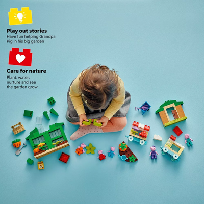 Lego Duplo Grandpa Pig's Garden and Greenhouse