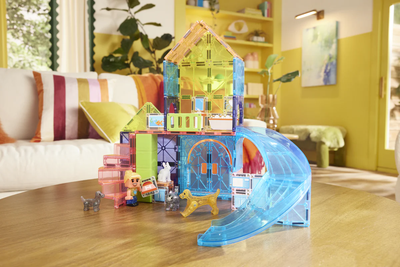 Magna-Tiles 50 Piece Pet Playhouse