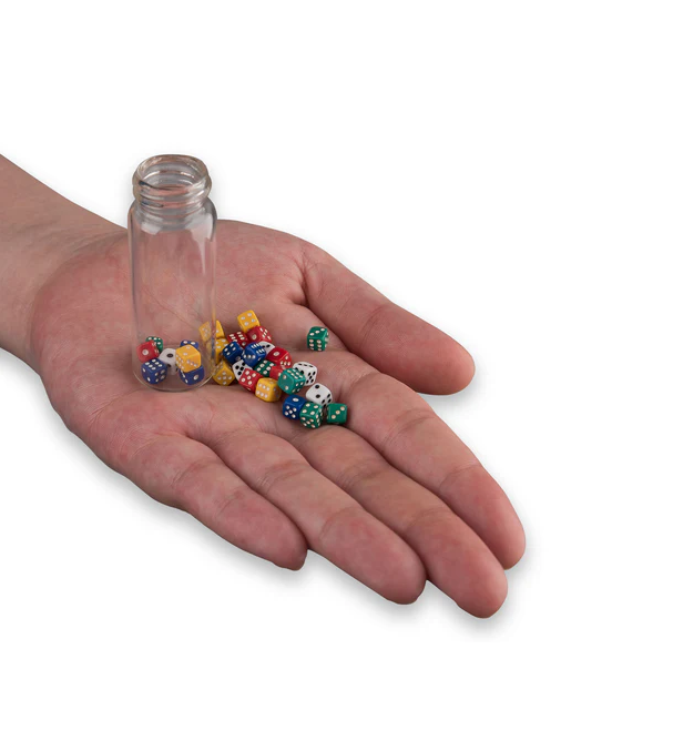 Mini Pirate Dice in a Bottle