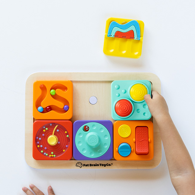 PlayTab Sensory Set 4 - Gears, Picture Change, Squeaker