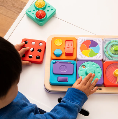 PlayTab Sensory Set 4 - Gears, Picture Change, Squeaker