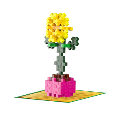 Plus Plus Playful Plant Packs - Sold Separately