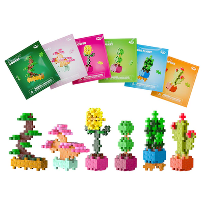 Plus Plus Playful Plant Packs - Sold Separately