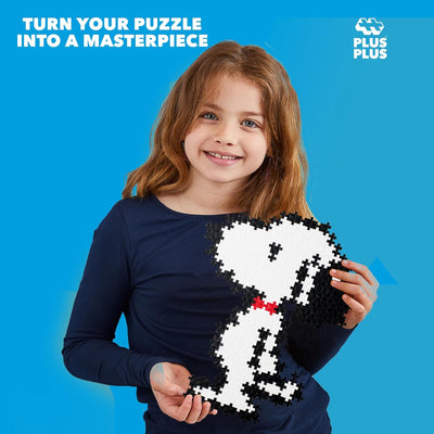 Plus Plus Peanuts 275 Piece Puzzle by Number Snoopy