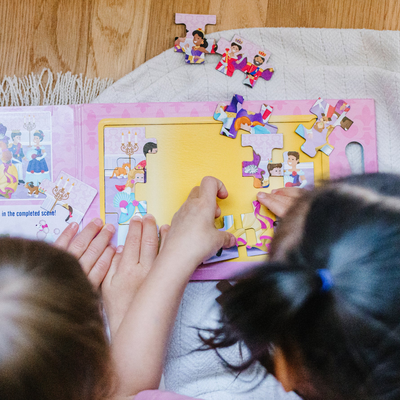 Magnetic Take-Along Jigsaw Puzzle - Princess