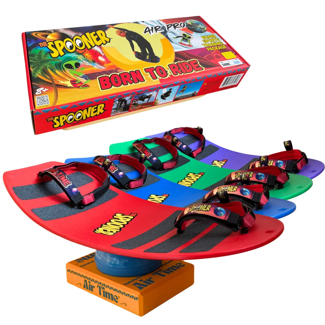 Spooner Board Pro “Born To Ride” Package with AirTime Footstraps