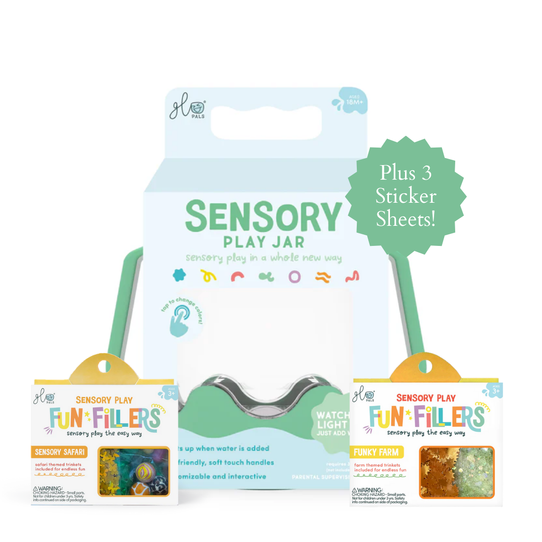 Sensory Play Jar Zoo Themed Set